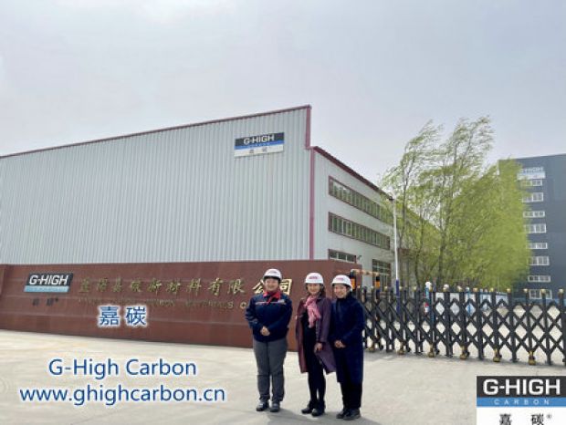 客戶來訪嘉碳工廠進行實地參觀考察，深入了解嘉碳增碳劑生產(chǎn)情況